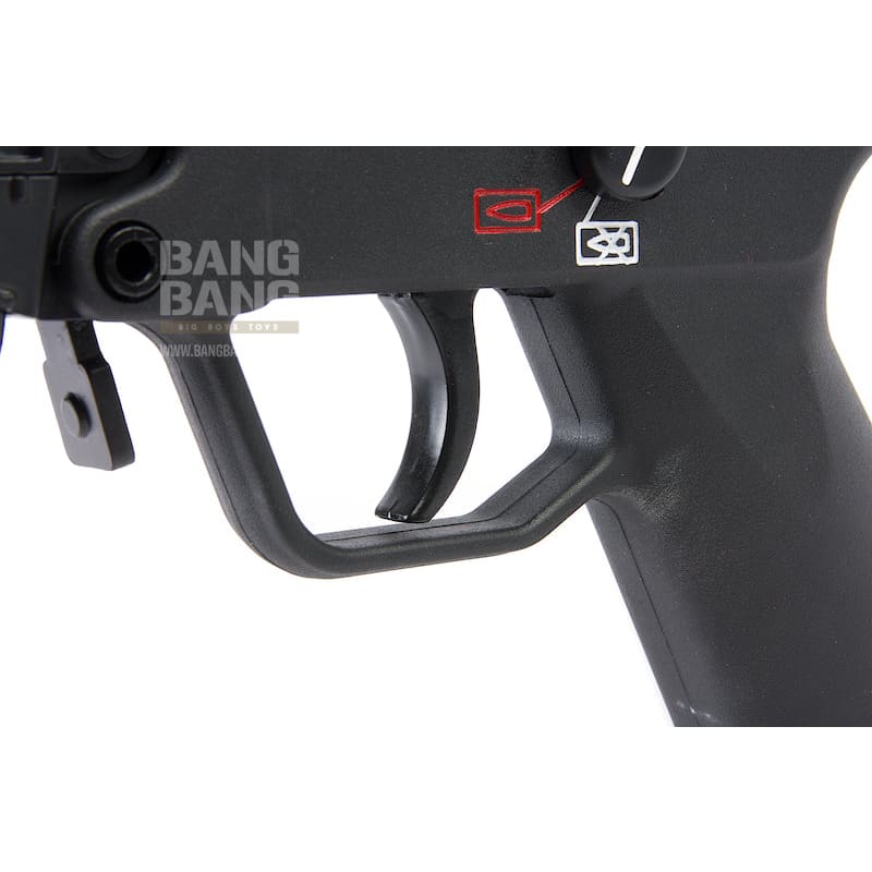 ICS CES SD6 Retractable Stock AEG - Black - Bang Bang Airsoft
