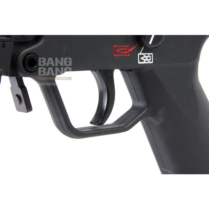 ICS CES SD6 Retractable Stock AEG - Black - Bang Bang Airsoft