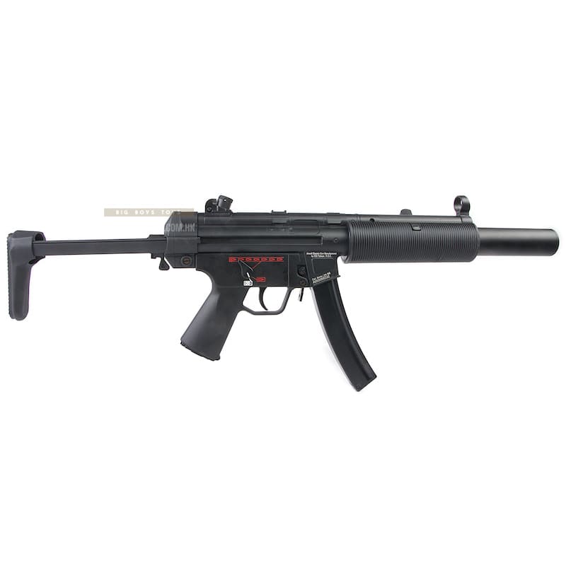ICS CES SD6 Retractable Stock AEG - Black - Bang Bang Airsoft