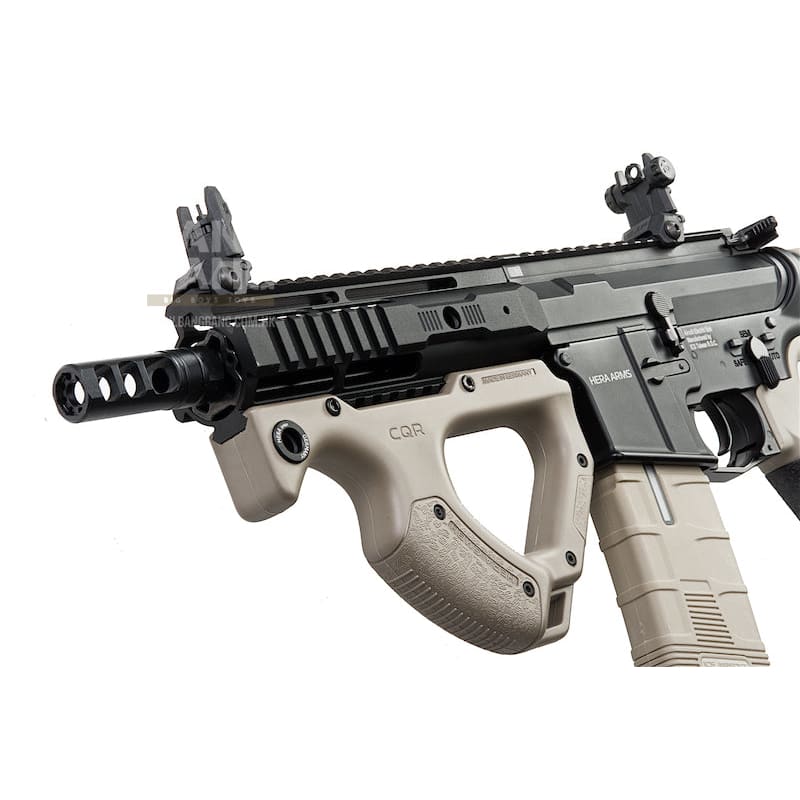 ICS CQR EBB Rifle - Tan (Licensed by ASG HERA Arms) - Bang Bang Airsoft