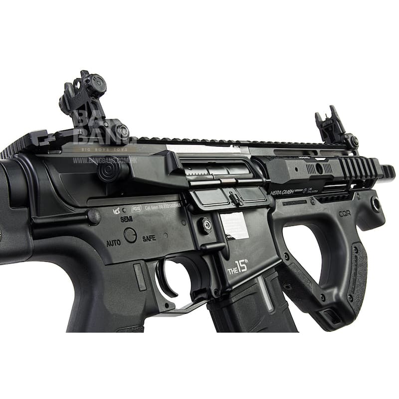 ICS CQR M4 EBB Rifle - Black (Licensed by ASG HERA Arms) - Bang Bang Airsoft