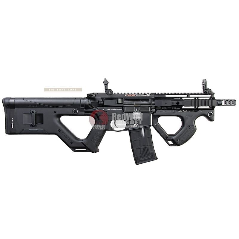 ICS CQR M4 EBB Rifle w/ S3 Electronic Trigger - Black (Licensed by ASG HERA Arms) - Bang Bang Airsoft