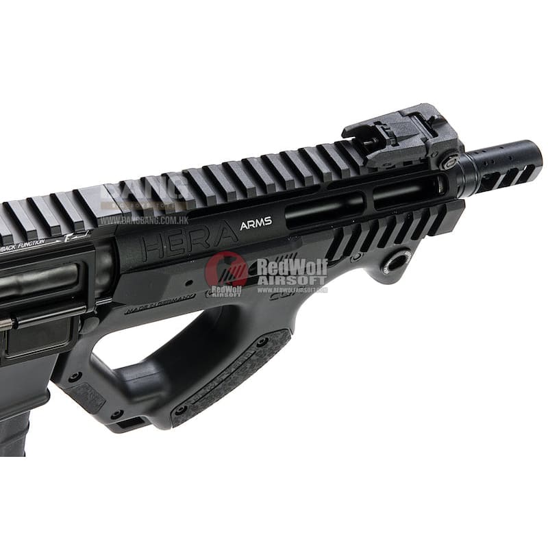 ICS CQR M4 EBB Rifle w/ S3 Electronic Trigger - Black (Licensed by ASG HERA Arms) - Bang Bang Airsoft