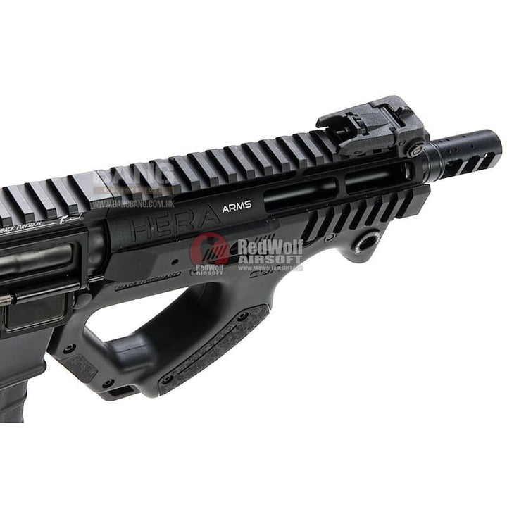 ICS CQR M4 EBB Rifle w/ S3 Electronic Trigger - Black (Licensed by ASG HERA Arms) - Bang Bang Airsoft