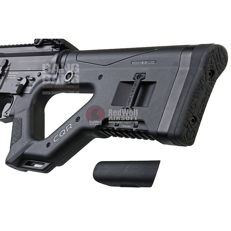 ICS CQR M4 EBB Rifle w/ S3 Electronic Trigger - Black (Licensed by ASG HERA Arms) - Bang Bang Airsoft