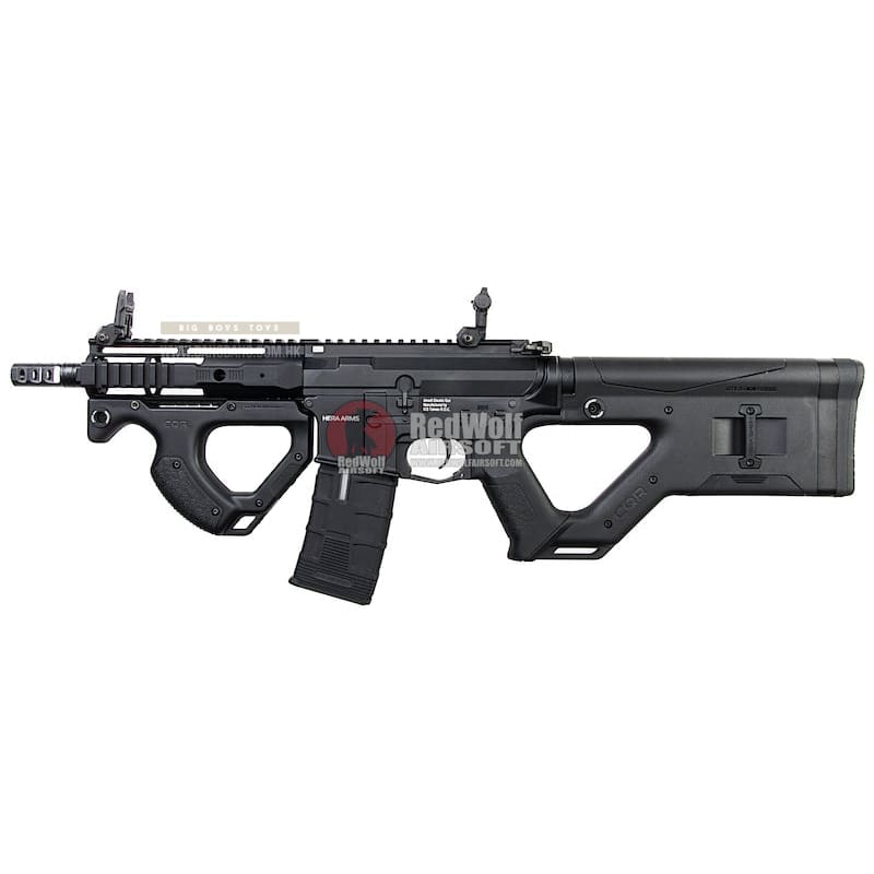 ICS CQR M4 EBB Rifle w/ S3 Electronic Trigger - Black (Licensed by ASG HERA Arms) - Bang Bang Airsoft