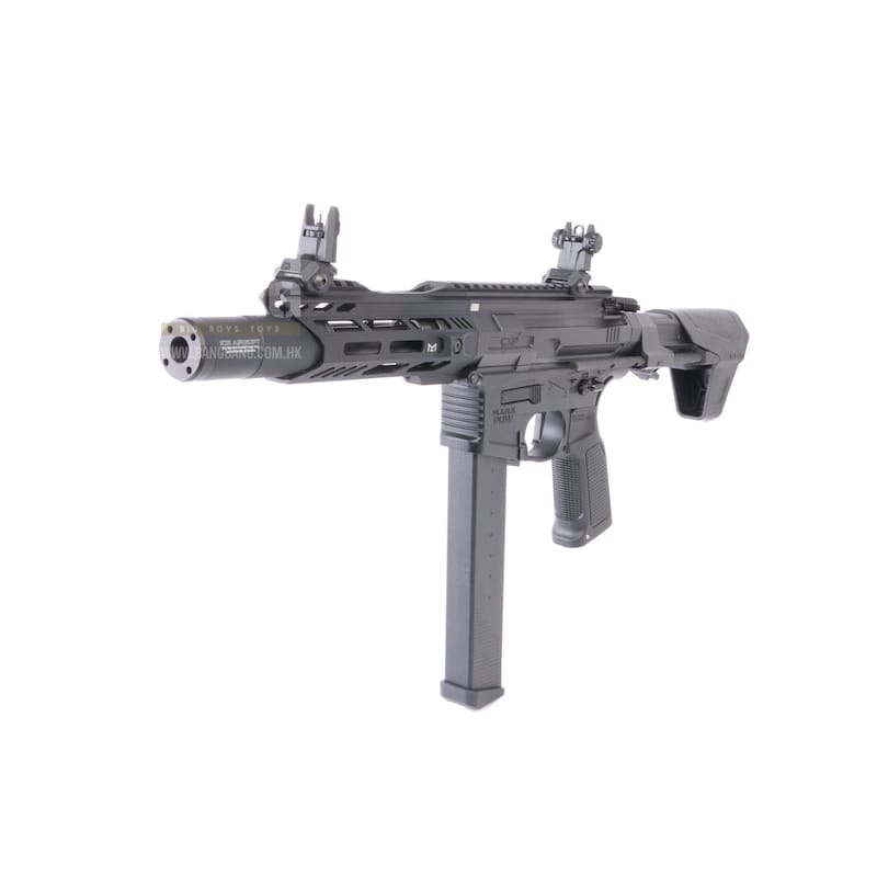 ICS CXP - MARS PDW9 S3 AEG (Short - Stroke Trigger) - Black - Bang Bang Airsoft