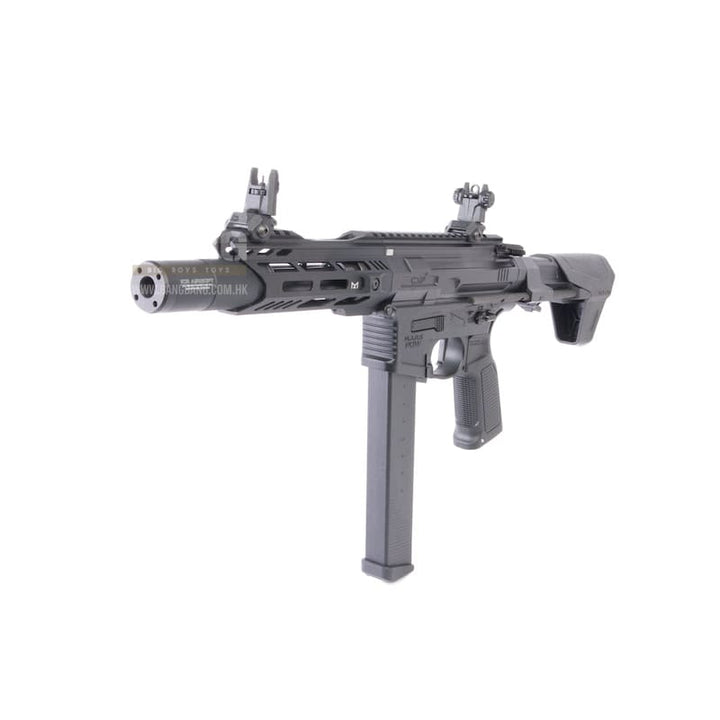 ICS CXP - MARS PDW9 S3 AEG (Short - Stroke Trigger) - Black - Bang Bang Airsoft