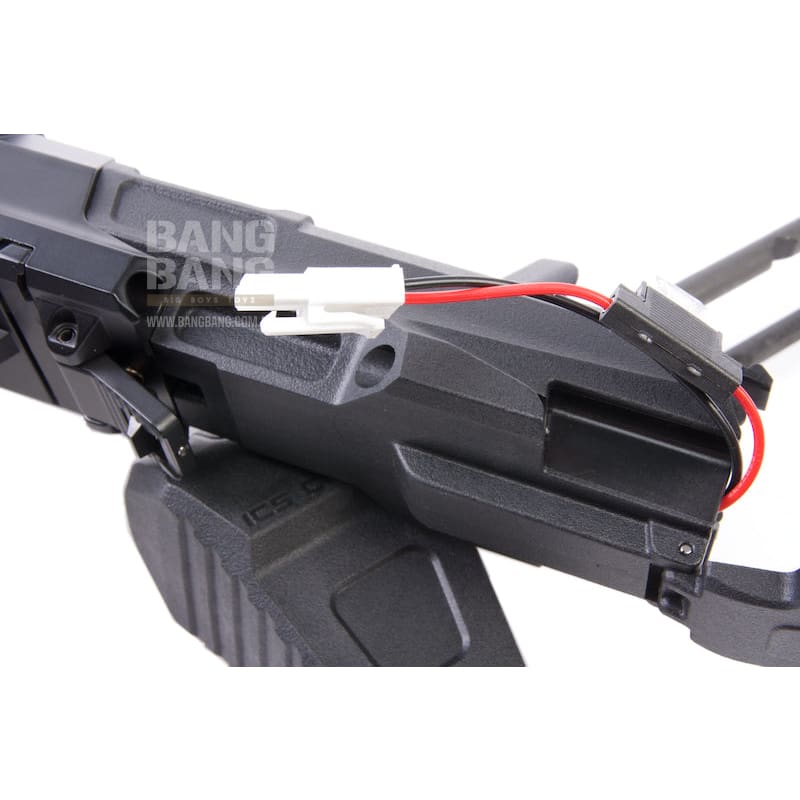 ICS CXP - MARS PDW9 S3 AEG (Short - Stroke Trigger) - Black - Bang Bang Airsoft