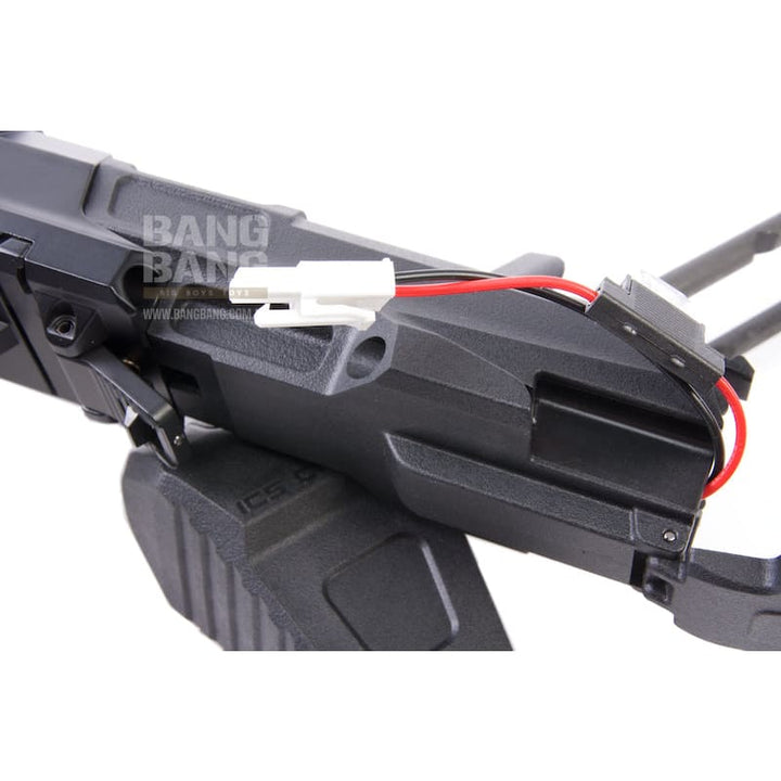 ICS CXP - MARS PDW9 S3 AEG (Short - Stroke Trigger) - Black - Bang Bang Airsoft