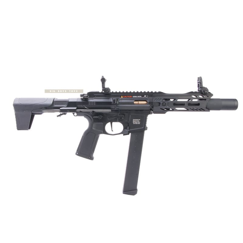 ICS CXP - MARS PDW9 S3 AEG (Short - Stroke Trigger) - Black - Bang Bang Airsoft