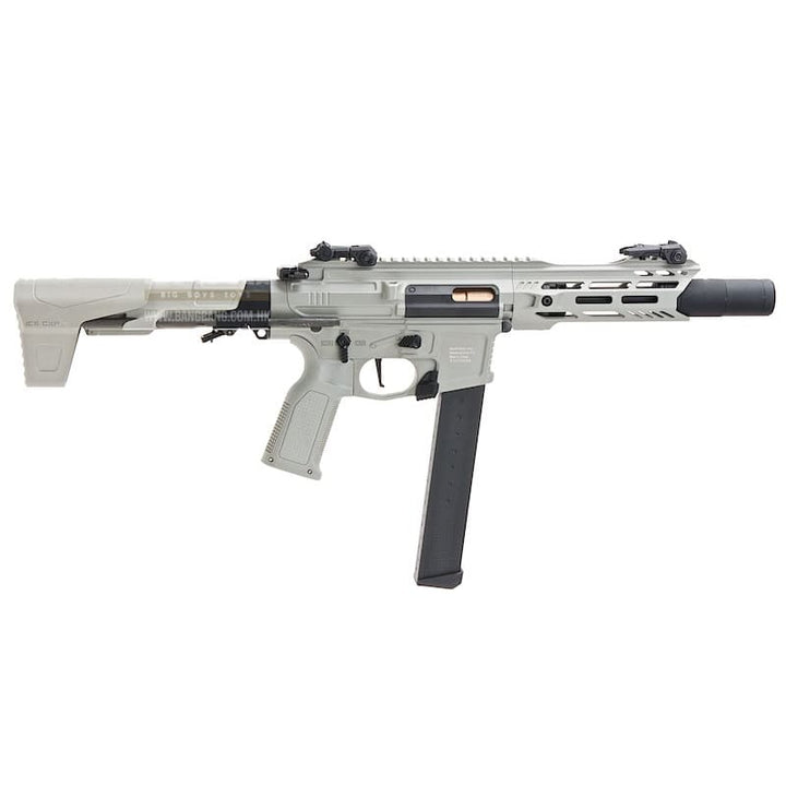 ICS CXP - MARS PDW9 S3 AEG (Short - Stroke Trigger) - Grey - Bang Bang Airsoft