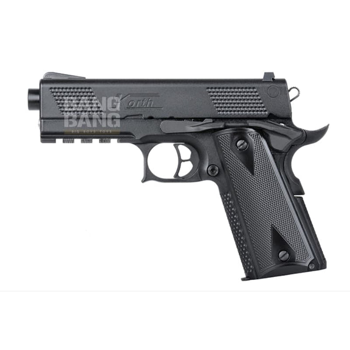 ICS Korth PRS 4 inch GBB Pistol - Black (Licensed by Korth) - Bang Bang Airsoft