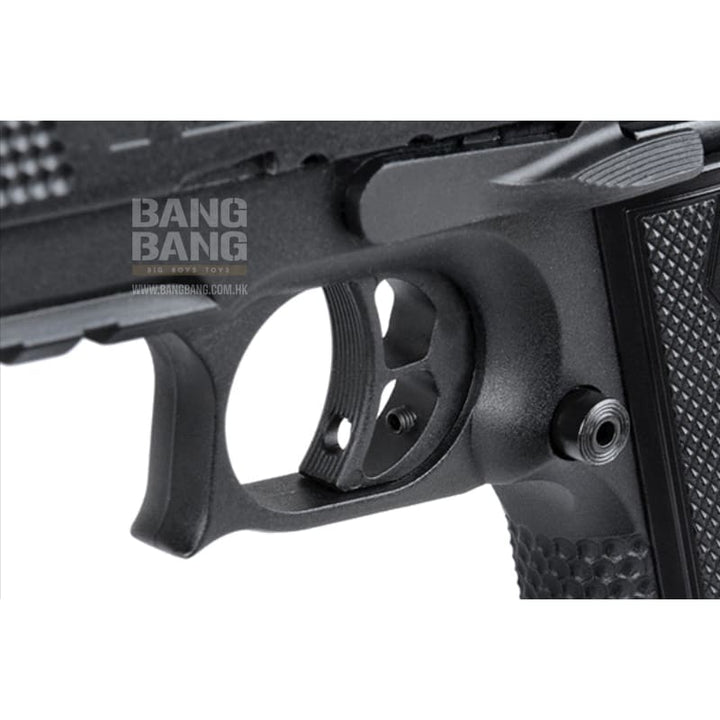 ICS Korth PRS 4 inch GBB Pistol - Black (Licensed by Korth) - Bang Bang Airsoft