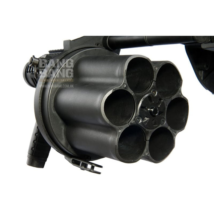 ICS MGL Grenade Launcher (Retractable Stock / Black) - Bang Bang Airsoft