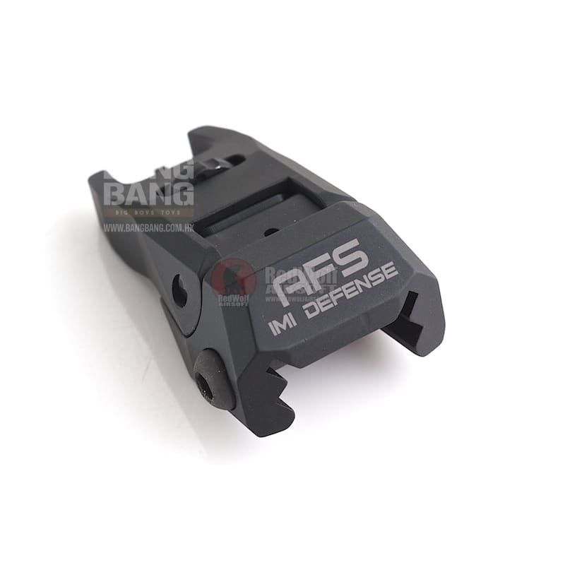 IMI Defense AFS Aluminum Flip Up Sight Set - BK - Bang Bang Airsoft