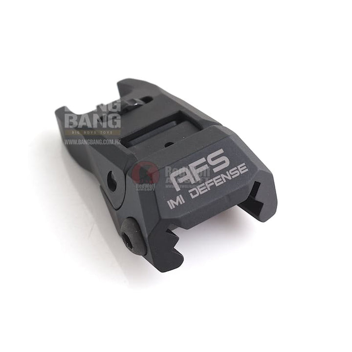 IMI Defense AFS Aluminum Flip Up Sight Set - BK - Bang Bang Airsoft