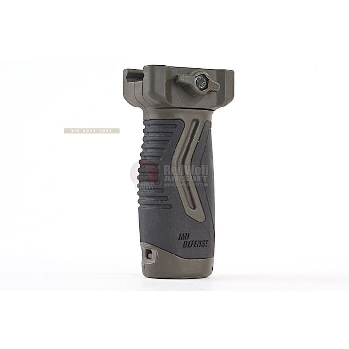 IMI Defense OVG - Overmolded Vertical Grip - OD - Bang Bang Airsoft