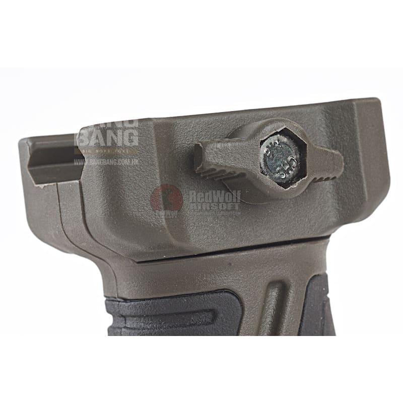 IMI Defense OVG - Overmolded Vertical Grip - OD - Bang Bang Airsoft