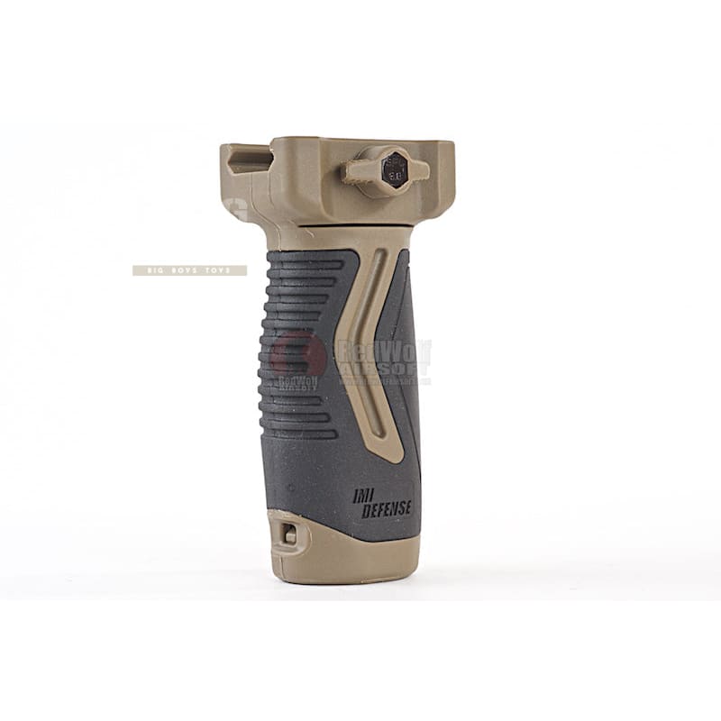 IMI Defense OVG - Overmolded Vertical Grip - TAN - Bang Bang Airsoft