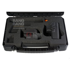 Imi defense plastic pistol case large size w/ plastic holste