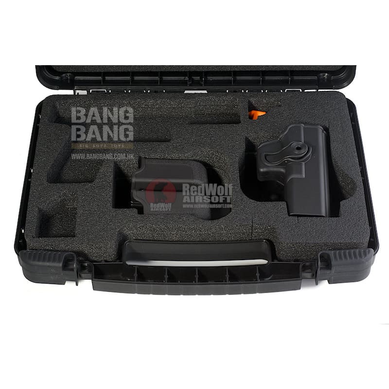 IMI Defense Plastic Pistol Case Large Size w/ Plastic Holste - Bang Bang Airsoft