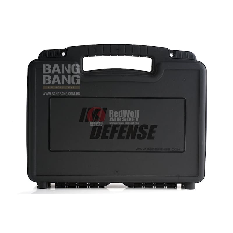 IMI Defense Plastic Pistol Case Large Size w/ Plastic Holste - Bang Bang Airsoft