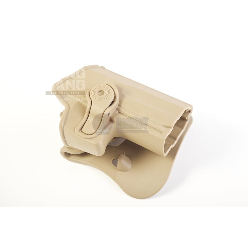 IMI Defense Retention Paddle Holster for USP Compact - TAN - Bang Bang Airsoft