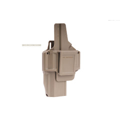 Imi defense z8017 morf x3 polymer holster for glock 17 - tan