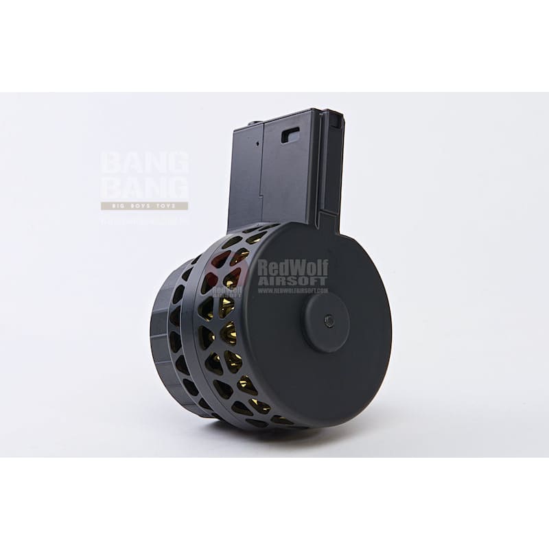 Iron airsoft 1000rds drum magazine for aeg free shipping