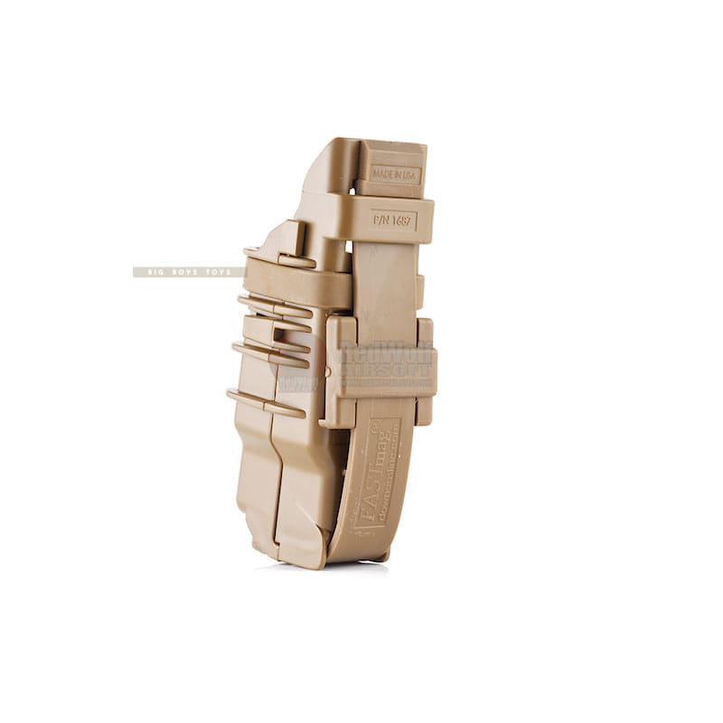 Itw fastmag pistol / belts & double stack - coyote brown