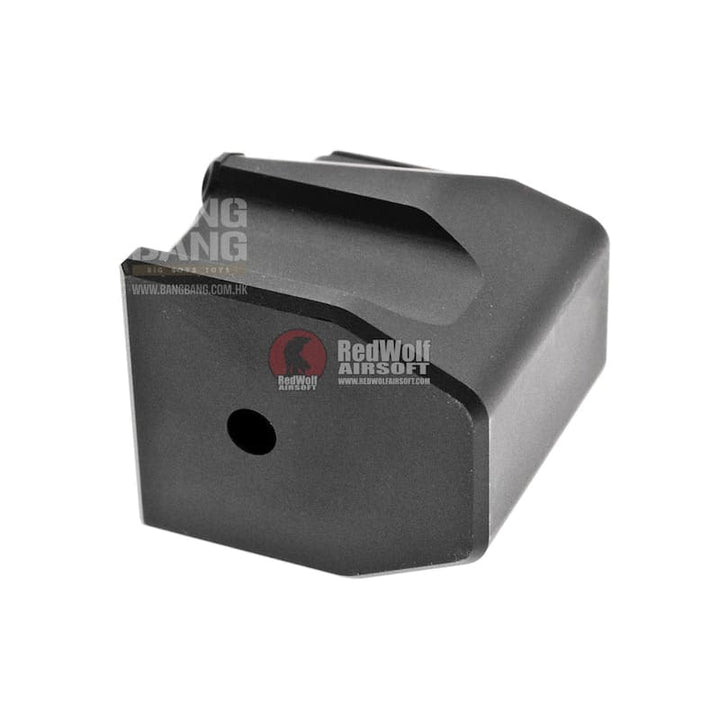 JDG Floyds Licensed Magazine Extension Pad for Tokyo Marui / WE G Series GBB - Black - Bang Bang Airsoft