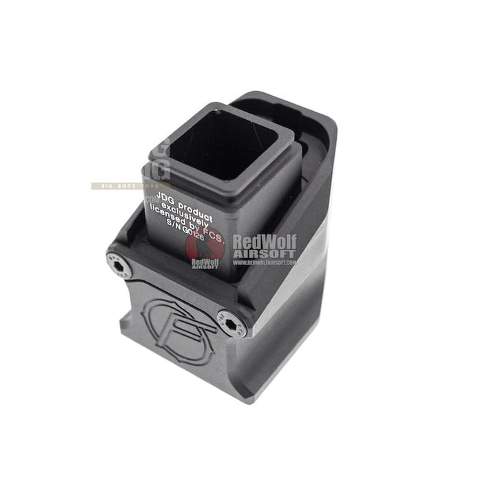 JDG Floyds Licensed Magazine Extension Pad for Tokyo Marui / WE G Series GBB - Black - Bang Bang Airsoft
