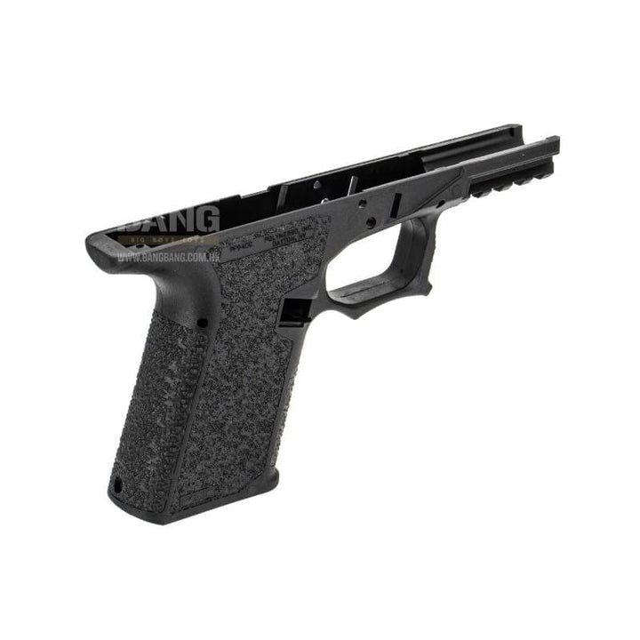 JDG P80 PF940C Compact Frame for Tokyo Marui Model 19 Gen 3 GBB Pistol (Licensed by Polymer 80) - Black - Bang Bang Airsoft