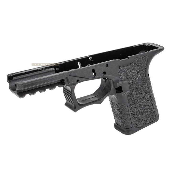 JDG P80 PF940C Compact Frame for Tokyo Marui Model 19 Gen 3 GBB Pistol (Licensed by Polymer 80) - Black - Bang Bang Airsoft