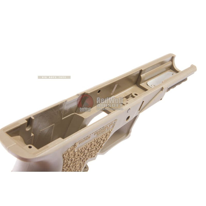 JDG P80 PF940V2 Frame for Umarex(VFC) / Tokyo Marui / WE G17 Gen 3 (Licensed by Polymer 80) - FDE *** - Bang Bang Airsoft