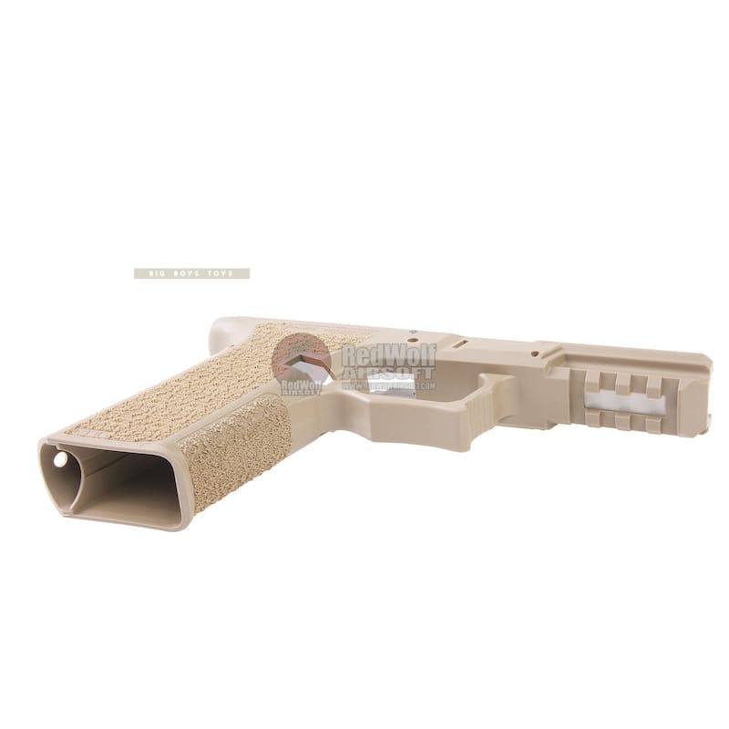 JDG P80 PF940V2 Frame for Umarex(VFC) / Tokyo Marui / WE G17 Gen 3 (Licensed by Polymer 80) - FDE *** - Bang Bang Airsoft