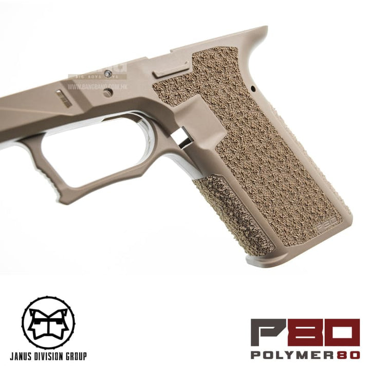 JDG Polymer80 Licensed P80 PF940V2 Frame for Glock 17 Gen3 ( UMAREX / TM / WE ) - FDE - Bang Bang Airsoft