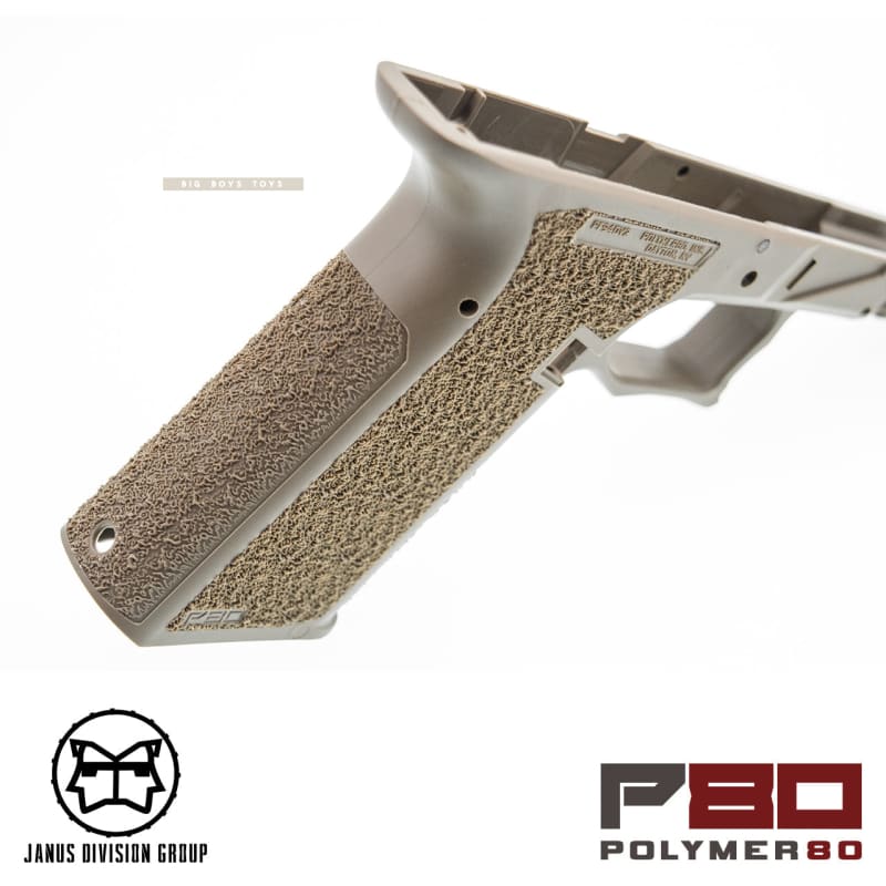 JDG Polymer80 Licensed P80 PF940V2 Frame for Glock 17 Gen3 ( UMAREX / TM / WE ) - FDE - Bang Bang Airsoft