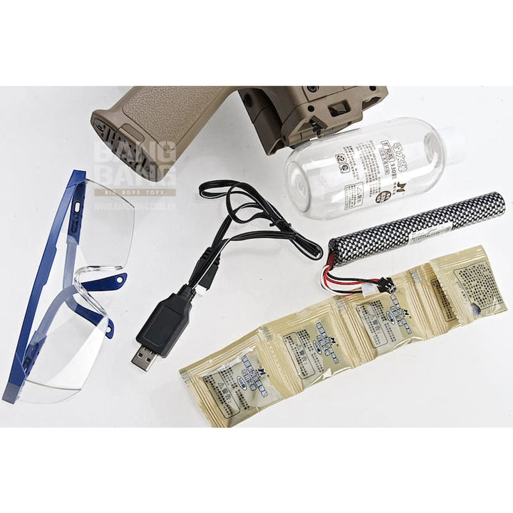 JinMing Masada ACR J10 Gel Ball Blaster - TAN - Bang Bang Airsoft