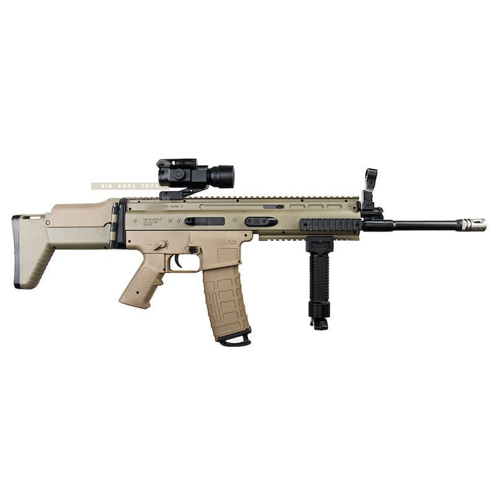JinMing SCAR Gel Ball Blaster - FDE - Bang Bang Airsoft