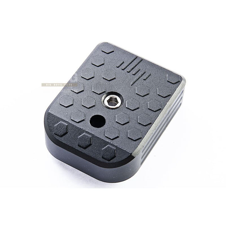 JL Progression Aluminum MagShoe Base Pad for Tokyo Marui Hi Capa 5.1 / 4.3 GBB Series - Black - Bang Bang Airsoft