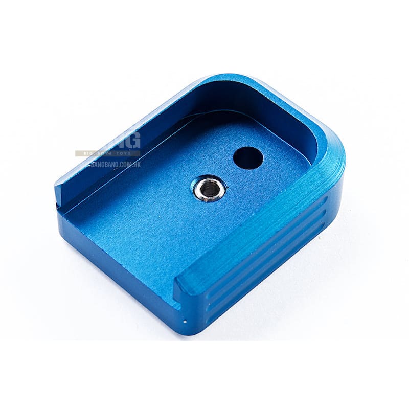 JL Progression Aluminum MagShoe Base Pad for Tokyo Marui Hi Capa 5.1 / 4.3 GBB Series - Blue - Bang Bang Airsoft