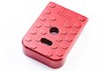 JL Progression Tokyo Marui G Series GBB Magazine Base Pad (MagShoe) - Red, Aluminum - Bang Bang Airsoft