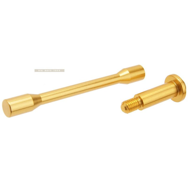 JL Progression Xtreme Aluminum Guide Rod for Tokyo Marui / AW / WE / KJ Hi - Capa 5.1 GBB Airsoft - Gold - Bang Bang Airsoft