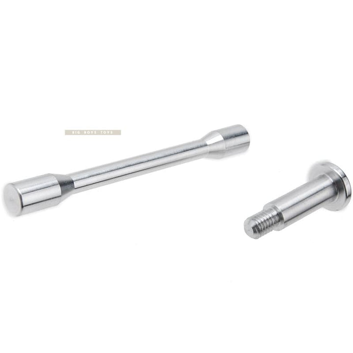 JL Progression Xtreme Aluminum Guide Rod for Tokyo Marui / AW / WE/ KJ Hi - Capa 5.1 GBB Airsoft - Silver - Bang Bang Airsoft