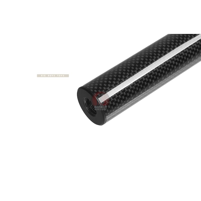 King Arms Carbon Fiber Silencer - 30 x 200mm - Bang Bang Airsoft