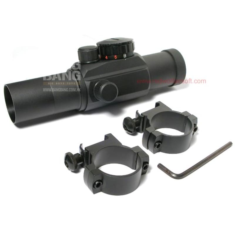 King Arms Green / Red Dot Scope (30mm) - Bang Bang Airsoft