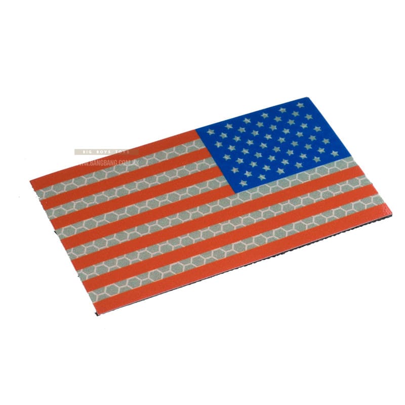 King Arms IFF US Flag (Color / Reversed) - Bang Bang Airsoft