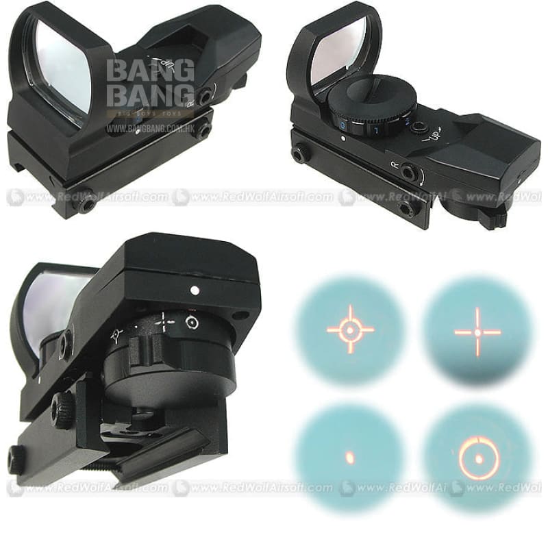 King Arms Muit Multi Reticle Red/Green Dot Sight Scope - Bang Bang Airsoft